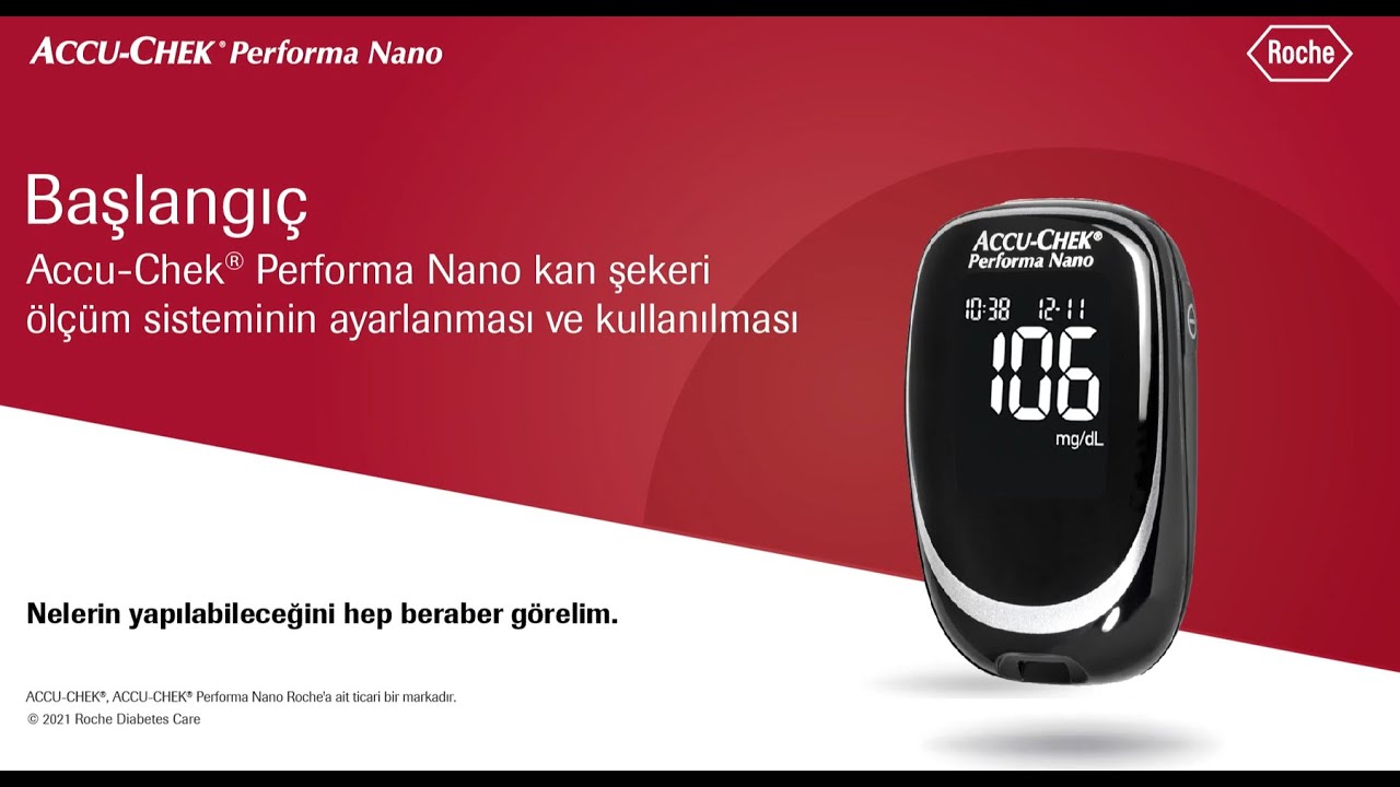 Accu-Chek Performa Nano: Giriş