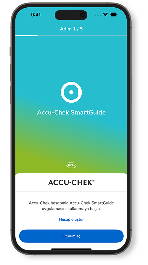 SmartGuide uygulaması oturum açma ekranının ekran görüntüsü.